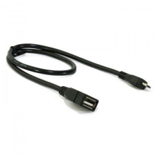 Кабель Extradigital OTG USB 2.0 AF/micro USB M, 0.5m, 30 AWG, Hi-Speed